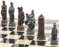 Berkeley Chess Roman metall- og palisander Sjakksett