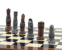 Berkeley Chess victoriansk metall- og palisander sjakksett