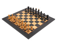 Rechapados Ferrer The Queen's Gambit offisielt 50 cm sjakksett med oppbevaringseske for sjakkbrikker