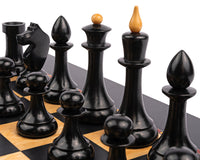 Rechapados Ferrer The Queen's Gambit offisielt 50 cm sjakksett med oppbevaringseske for sjakkbrikker