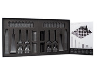 Skyline Premium metall-sjakkbrikker – San Francisco-utgave