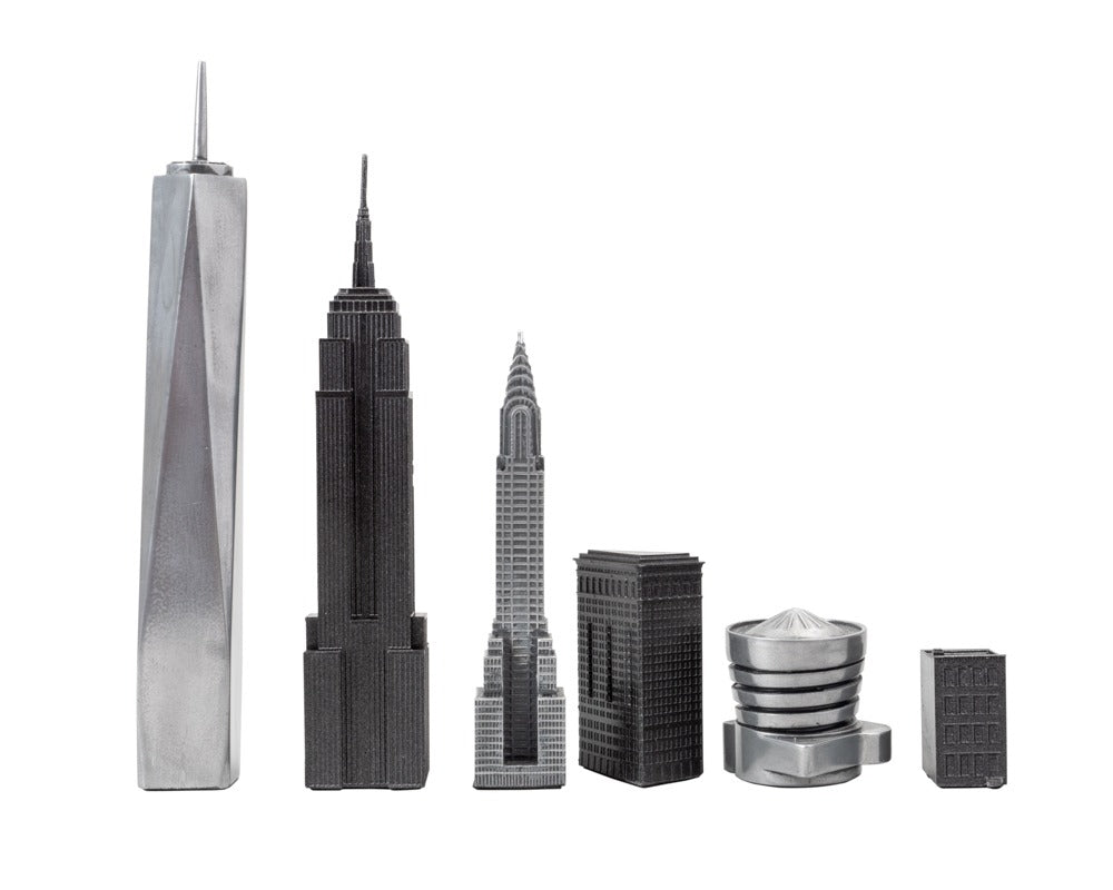 Skyline Premium metallsjakkbrikker – New York-utgave